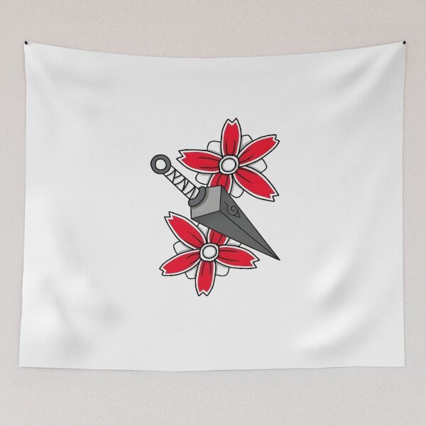 Item preview, Kunai of Crimson Petals designed and sold by SacredRoses-Art.