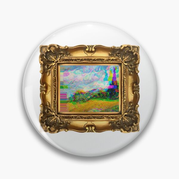 Item preview, Trippy VanGogh Wheat Fields with Cypress Tree designed and sold by Post Haste Art.