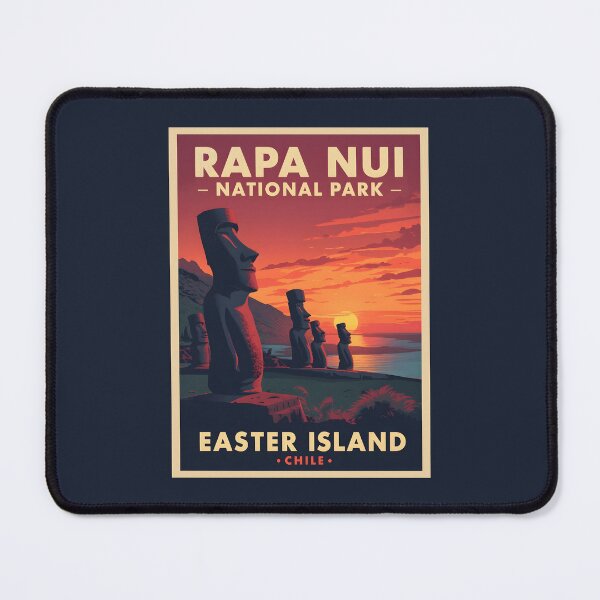 Item preview, Rapa Nui National Park - Chile - Easter Island designed and sold by GoodOldVintage.