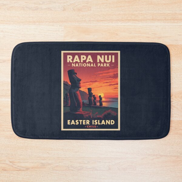 Item preview, Rapa Nui National Park - Chile - Easter Island designed and sold by GoodOldVintage.