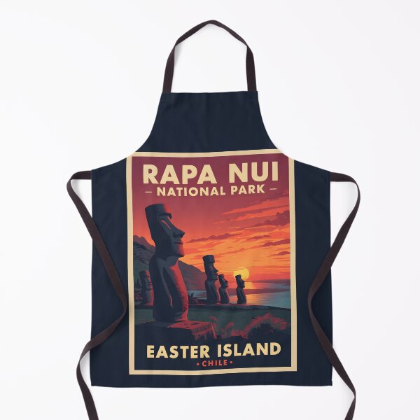 Item preview, Rapa Nui National Park - Chile - Easter Island designed and sold by GoodOldVintage.