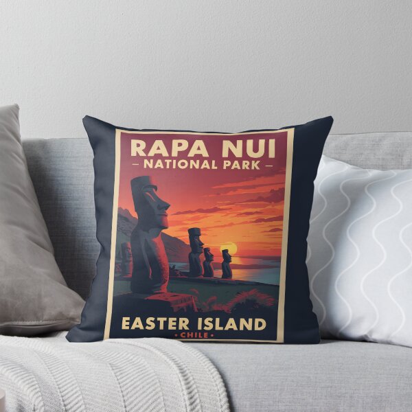 Item preview, Rapa Nui National Park - Chile - Easter Island designed and sold by GoodOldVintage.