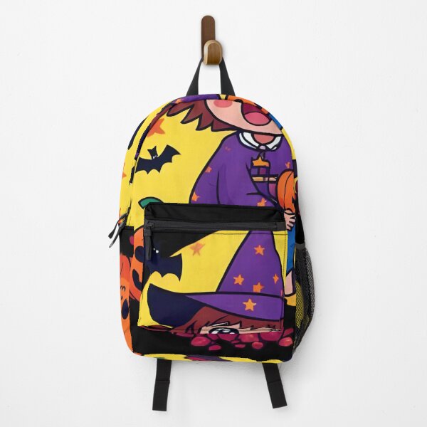 Item preview, "Happy Little Witch with Pumpkins" designed and sold by nighttime1990.
