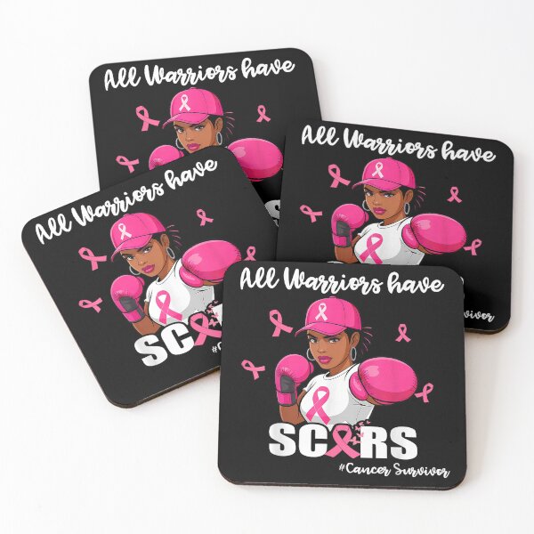 Item preview, Breast Cancer Awareness Black Afro Girl  designed and sold by BASKF.
