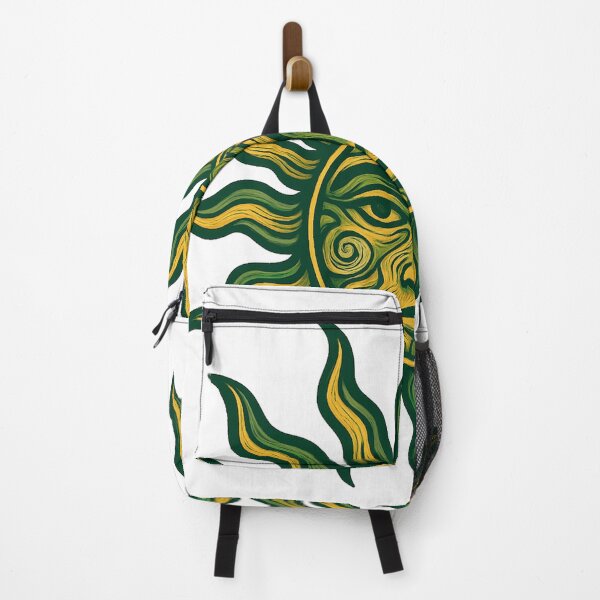Item preview, Psychedelic Sun Mystic Abstract Green Yellow designed and sold by Nux.