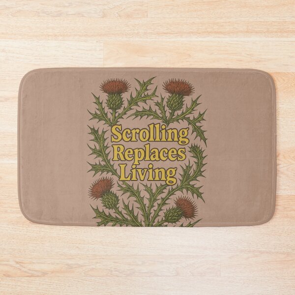 Item preview, Scrolling Replaces Living designed and sold by FrictionMaxxing.
