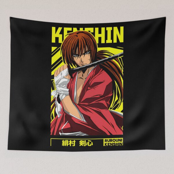 Item preview, Himura Kenshin = Rurouni Kenshin = Anime designed and sold by DuskHodgesShop.