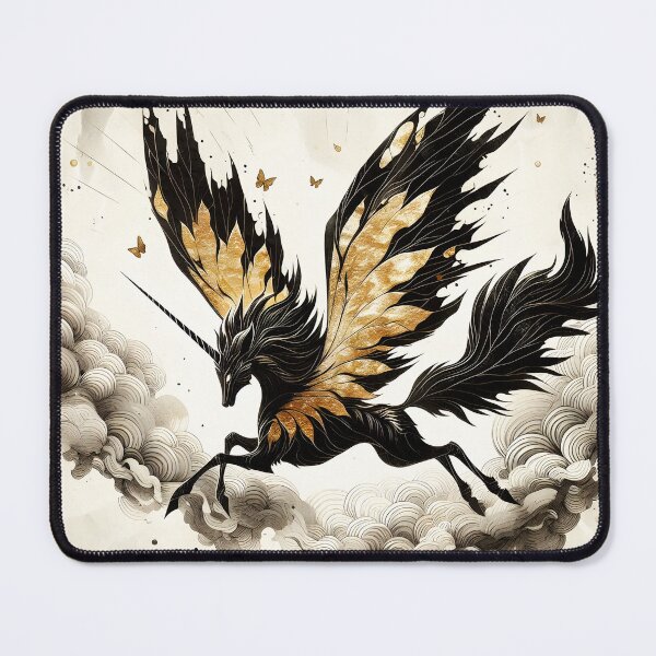 Item preview, Butterfly Unicorn Fox, Ai Generated Art designed and sold by ACC .