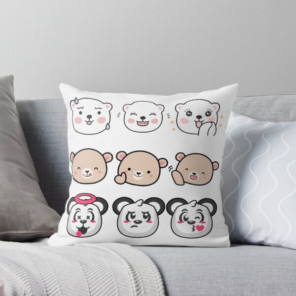 Item preview, Bear Panda Reaction Emoji Pack designed and sold by DariaOltes.