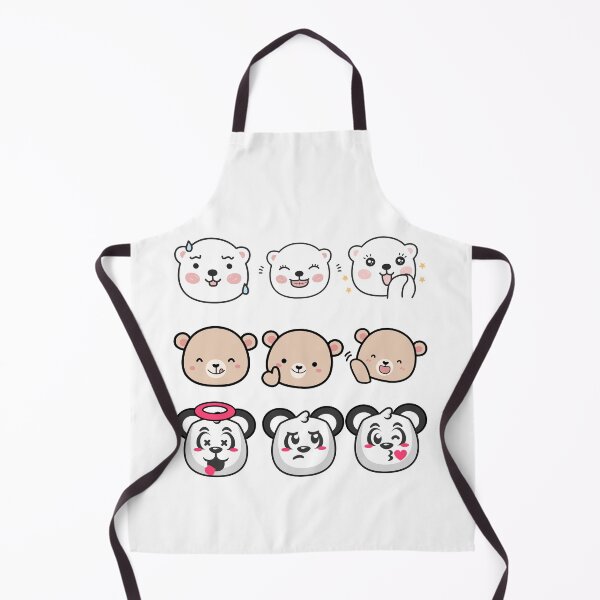 Item preview, Bear Panda Reaction Emoji Pack designed and sold by DariaOltes.