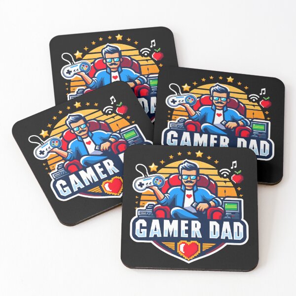 Item preview, Retro Gamer Dad Cool Video Game Enthusiast Design. designed and sold by The-T-In-Retro.