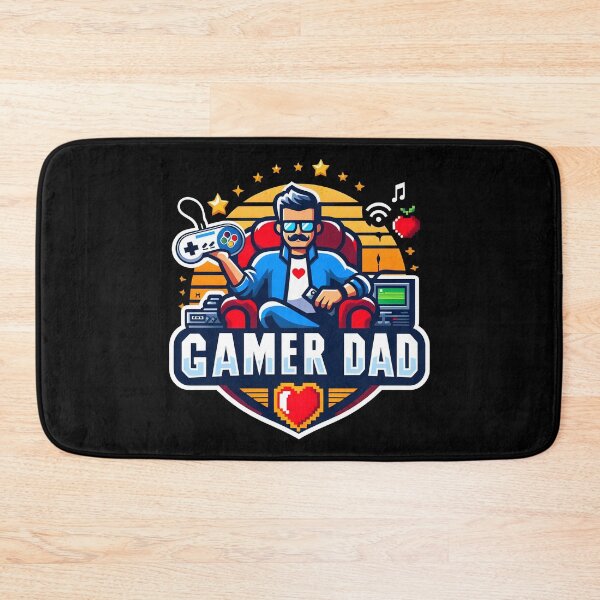 Item preview, Retro Gamer Dad Cool Video Game Enthusiast Design. designed and sold by The-T-In-Retro.