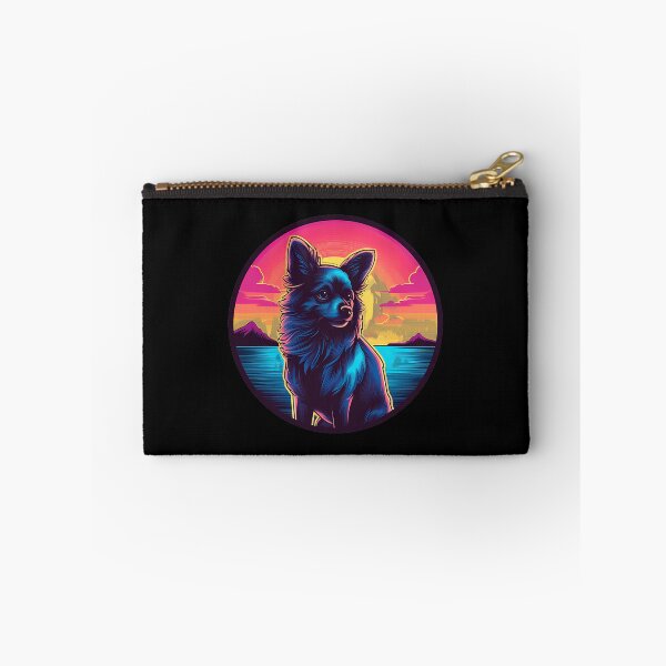 Item preview, Retro Sunset Pomchi Dog 	1	 designed and sold by muffjapoe.