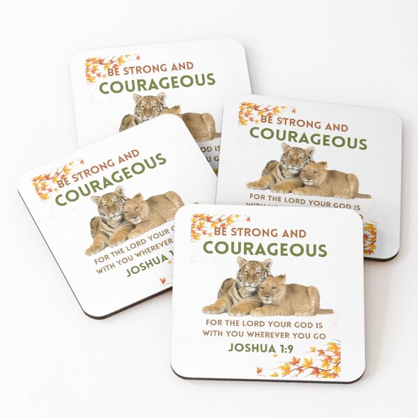 Item preview, Be Strong and Courageous – Joshua 1:9 designed and sold by Ausra789.
