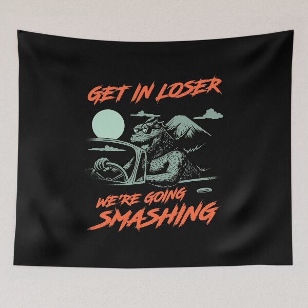 Item preview, Get In Loser Kaiju Road Trip designed and sold by sachpica.