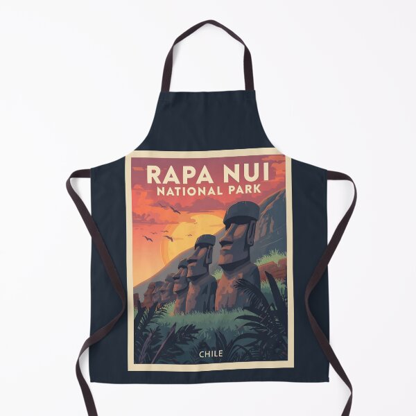 Item preview, Rapa Nui National Park - Chile - Easter Island designed and sold by GoodOldVintage.