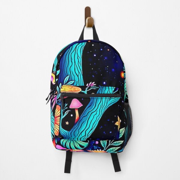 Item preview, Neon Fantasy Forest Night Glow Design designed and sold by Health And Fitness Posts e-Store.