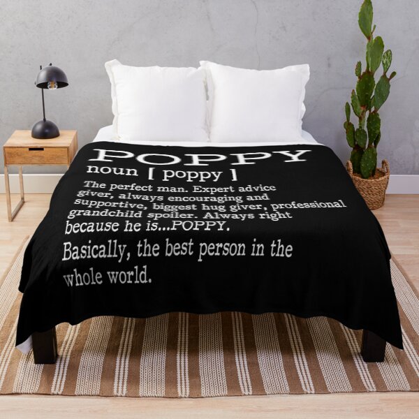 Item preview, Poppy Definition Grandpa Father's Day - 1 designed and sold by senacdelelg.