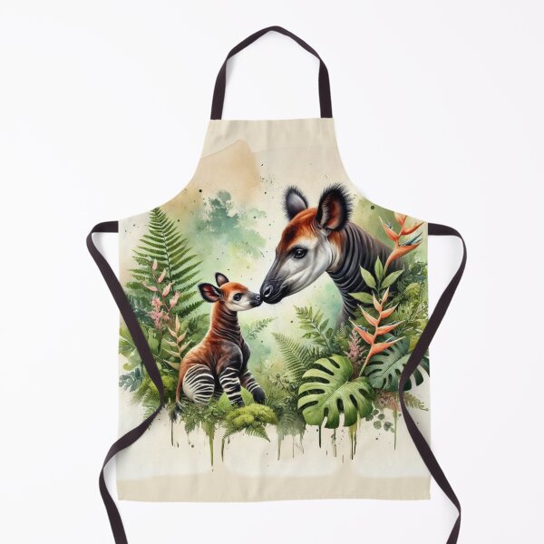 Item preview, Okapis of the Hidden Rainforest designed and sold by The Digital Compass.