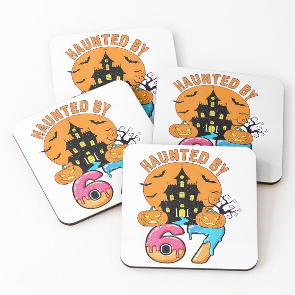 Item preview, Haunted by 67 Funny Halloween  designed and sold by gear-posters.