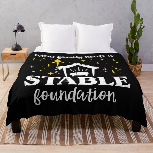 Item preview, Family Stable Foundation Christian Jesus Christmas Xmas 		 designed and sold by iledelswertt.
