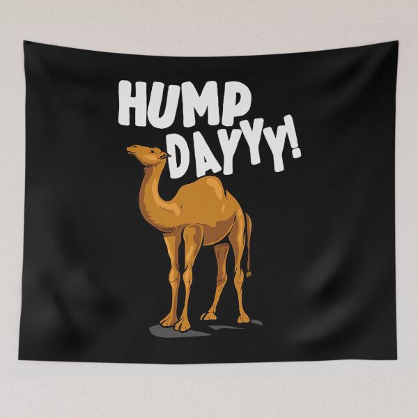 Item preview, Funny Camel Dromedary - Camel Its Hump Day 		 designed and sold by jonuzdhitav.
