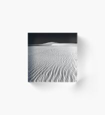 Sand Dune Acrylic Block