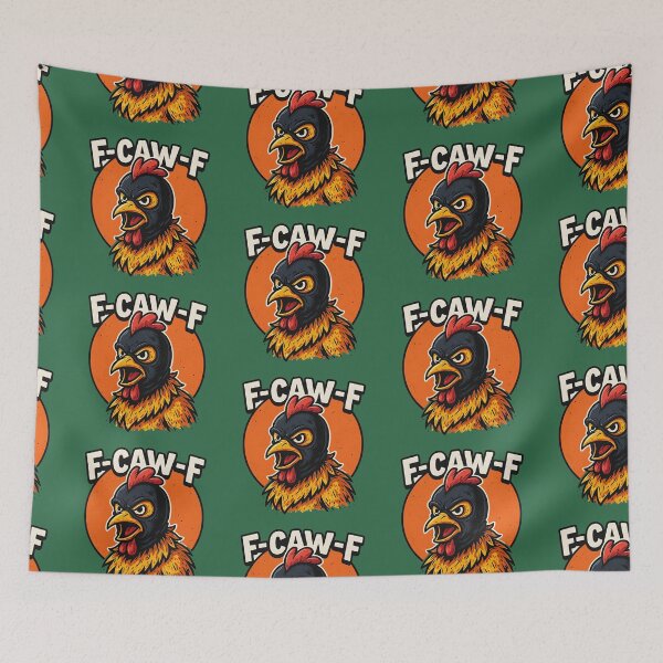 Item preview, Masked Chicken – F-COW-F Design designed and sold by ClearPulse.