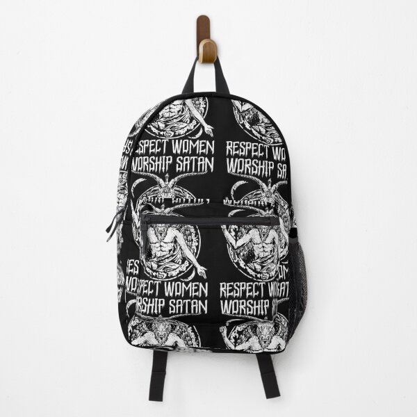 Item preview, Worship Satan Respect I Satanic Goat Head designed and sold by cusanofiguerl.