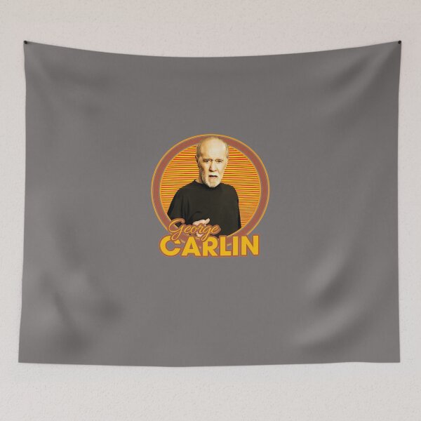 Item preview, GEORGE-CARLIN-70S-AESTHETIC-STYLE-FAN-ART designed and sold by YowynMinbelly.