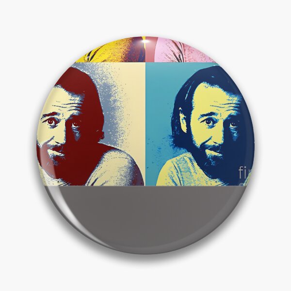 Item preview, GEORGE-CARLIN-ART-POP-ARTPOP-COMEDIAN-DEAD-CELEBRITY-ANDY-WARHOL-CLASSIC-T-SHIRT designed and sold by YowynMinbelly.