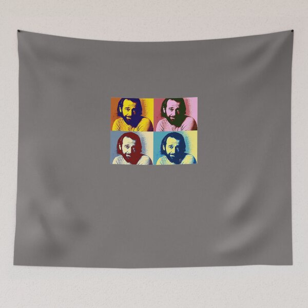 Item preview, GEORGE-CARLIN-ART-POP-ARTPOP-COMEDIAN-DEAD-CELEBRITY-ANDY-WARHOL-CLASSIC-T-SHIRT designed and sold by YowynMinbelly.