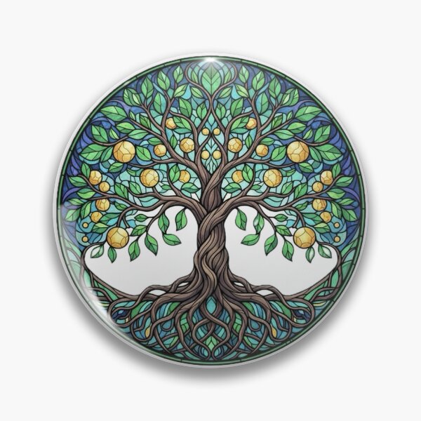 Item preview, Tree of Life Stained Glass designed and sold by Mosaico Celeste.
