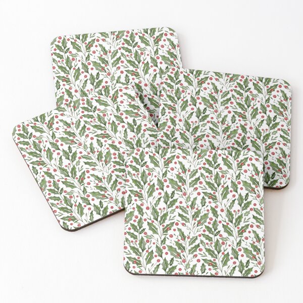 Item preview, Classic Holly Berry Trellis designed and sold by Vision Crafted.