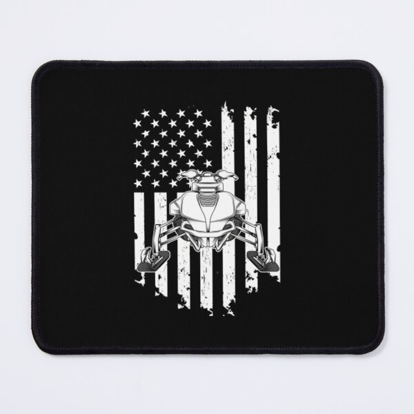 Item preview, Snowmobile USA America Flag Snowcross Christmas Pullover designed and sold by yovalgoyesm.