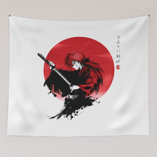 Item preview, Red Sun Rurouni designed and sold by DuskHodgesShop.