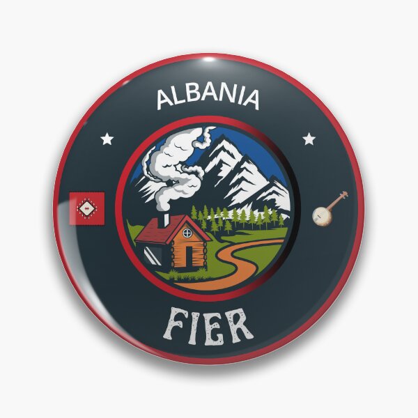 Item preview, Fier Albania Emblem designed and sold by World Designs.