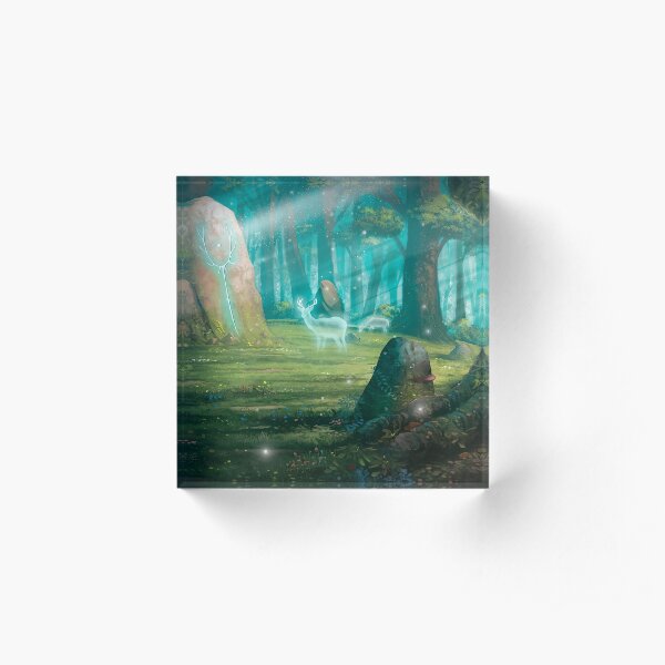 The rock of souls Acrylic Block