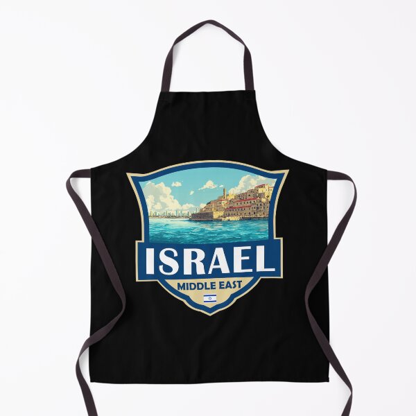 Item preview, Israel Illustration Retro Badge designed and sold by KrisSidDesigns.