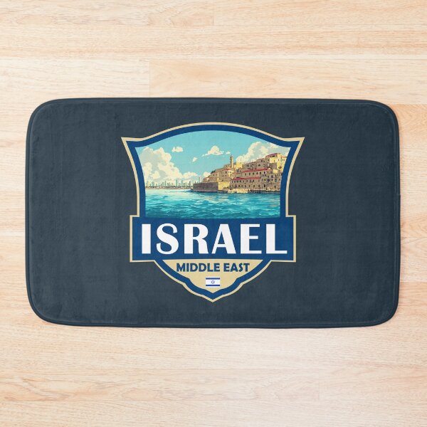 Item preview, Israel Illustration Retro Badge designed and sold by KrisSidDesigns.