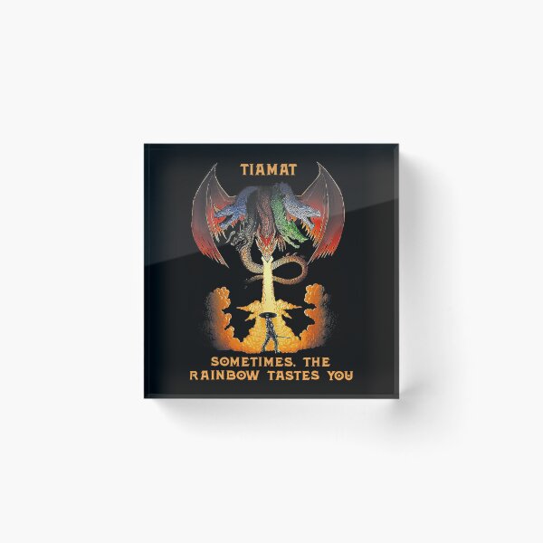 Item preview, Dragon Tiamat Sometimes The Rainbow Tastes You 		 designed and sold by ivnizakiriz.