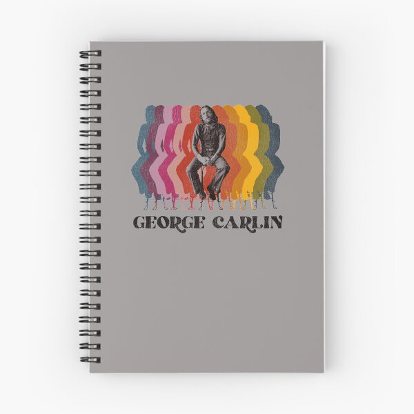 Item preview, GEORGE-CARLIN-RETRO-FADE-T-SHIRT designed and sold by LedoveBigcobble.