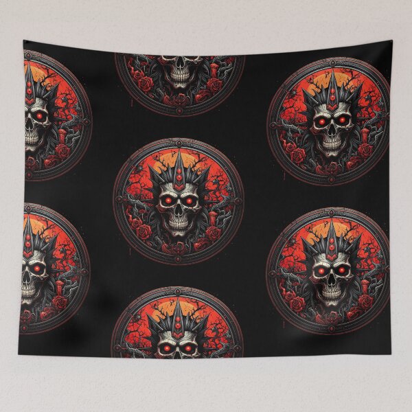 Item preview, Rose Skull | Halloween Time | Dark Scary designed and sold by monkeybusiness.pt.