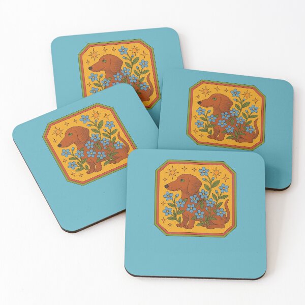 Item preview, Retro Dachshund designed and sold by FrictionMaxxing.
