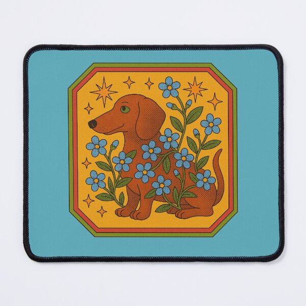 Item preview, Retro Dachshund designed and sold by FrictionMaxxing.