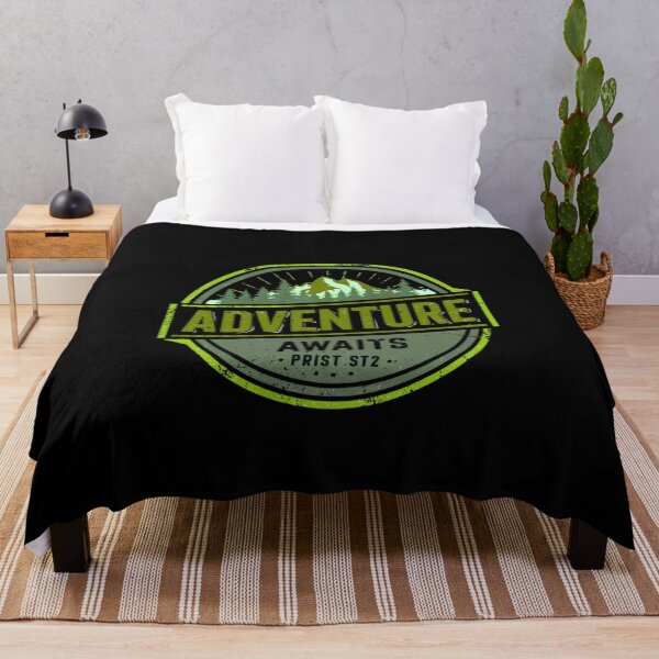 Item preview, Adventure Awaits | Explore Outdoors Travel Adventure Tee designed and sold by typoinspired.