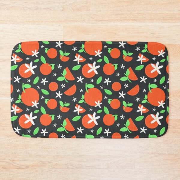 Item preview, Orange Pattern III (dark) designed and sold by CakeyDoesArt.