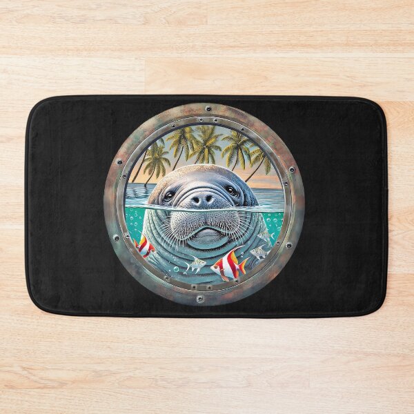 Item preview, Manatee Porthole T-Shirt designed and sold by candiscamera.