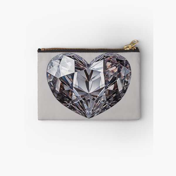 Item preview, April Birthstone - Diamond Heart Poster designed and sold by fatchairprint.