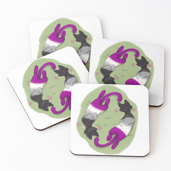 Item preview, Pride kitties: asexual edition designed and sold by Askyonfire.